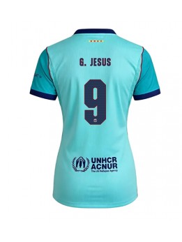 Ženski Nogometna dresi replika Barcelona Gabriel Jesus #9 Tretji 2026-27 Kratek rokav Ženski Nogometna dresi replika Barcelona Gabriel Jesus #9 Tretji 2026-27 Kratek rokav